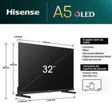 Smart TV Hisense 32 FHD 32A5NQ - 81cm