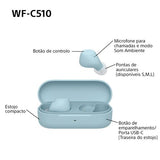 Auriculares True Wireless Bluetooth Sony WF-C510 - Azul