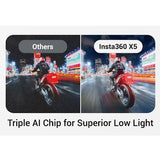 Action Cam 360º Insta360 X5 - Essentials Bundle - Preto