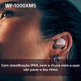 Auriculares True Wireless Bluetooth Sony WF-1000XM5 - Rosa Fumé