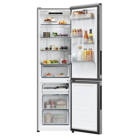 Frigorífico Combinado Candy Cncq2T518Ex | 182,5X54,5X60,2 Cm | 197 L | E | Aço Inoxidável - Outlet - Grade A