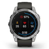 Relógio Desportivo Garmin Fénix 7 - Prateado