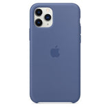 Capa Apple em Silicone iPhone 11 Pro Azul Linho