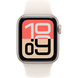 Apple Watch SE 3 GPS - 40mm - Alumínio Luz das estrelas | Sport Band - Luz das estrelas - S/M