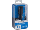 Carregador Isqueiro Rivacase 12W + Cabo Micro USB Preto (VA4222BD1)