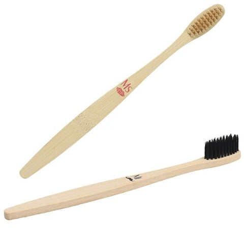 Conjunto de 2 Escovas de Dentes Bambu CMP Paris SC29364 - Várias Cores