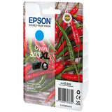 Tinteiro Epson 503 XL C13T09R24020 (Malaguetas) - Cyan