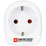 Adaptador Tomada Skross Europa para China e Austrália
