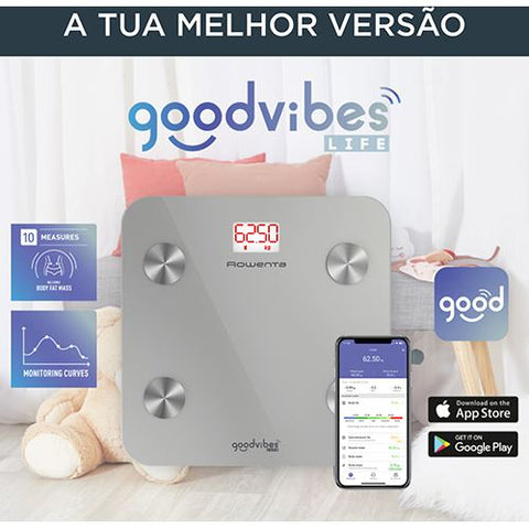 Balança Conectável Rowenta Good Vibes Life BR9600S1