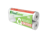 Sacos para Selador Foodsaver FSRE2002X-01  2 Rolos Recicláveis 20Cm