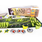 Jogo de Tabuleiro Lobos - Jogo de Estratégia - Panda Saurus | Mebo