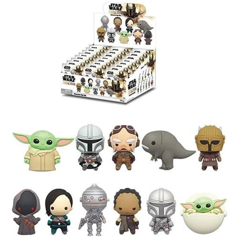 Acessório 3D Bag Clip Star Wars: The Mandalorian - Series - Monogram | Multiocio - Envio Aleatório