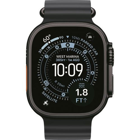 Apple Watch Ultra 3 Cellular - 49mm - Titânio preto | Band - Preto
