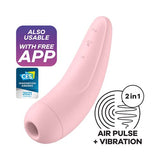 Vibrador Estimulador Satisfyer Curvy 2+ App Bluetooth Rosa