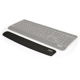 Almofada Ergonómica Port em Gel para Teclado - Preto