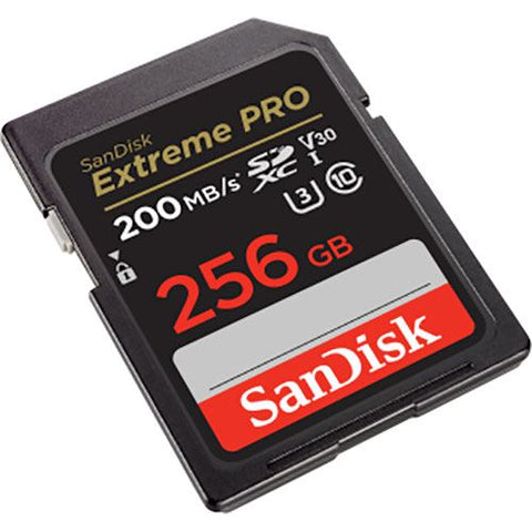 Cartão de Memória SDXC Sandisk Extreme Pro - 256GB