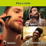 Aparador Corporal Philips One Blade QP6552/15 - Preto