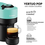 Máquina de Café Krups Nespresso Vertuo Pop XN9204 – Mint