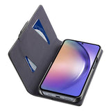 Capa Cellularline Book para Samsung A55 - Preta