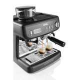 Máquina de Café Manual com Moinho Breville VCF152X - Preto