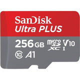 Cartão Micro SDXC SanDisk Ultra Plus 256GB Classe 10 130MB/s