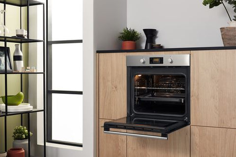 Forno Elétrico Hotpoint FA2 841 JH IX HA | 71 L | 59.5 cm | A+ | Aço inoxidável