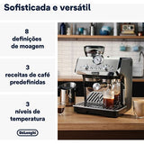 Máquina de Café Manual De'Longhi La Specialista Arte EC9155.MB - Metal Preto