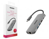 Hub USB 3.0 Sitecom 2x USB-A 1xUSB-C 1xHDMI 1xLAN (190973)