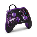 Comando Xbox PowerA com fios Enhanced - Purple Magma
