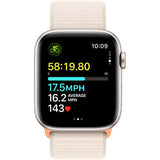 Apple Watch SE GPS 44mm - Alumínio Luz das estrelas | Bracelete Loop Luz das estrelas