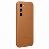Capa Samsung Galaxy S23 Plus Leather Cover Pele Camel