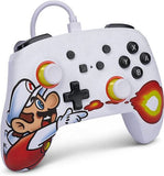 Comando Switch PowerA com fios - Fireball Mario