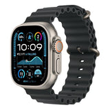 Bracelete Ocean Apple para Apple Watch Ultra 49mm - Preto/Titânio Natural