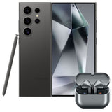 Pack Samsung Galaxy S24 Ultra 256GB - Preto Titânio + Auriculares Galaxy Buds 3 Pro - Grafite
