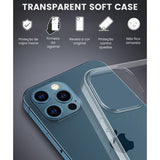 Capa Icoveri Slim 0.2 para iPhone 15 - Transparente