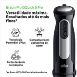 Varinha Mágica Braun MultiQuick 5 Pro MQ 55236M - Preto