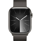 Apple Watch Series 9 GPS 45mm - Cellular - Aço Inoxidável Grafite | Bracelete Milanese Loop Grafite