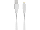 Carregador Isqueiro Rivacase 5 W + Cabo Lightning Branco (VA4215WD2)