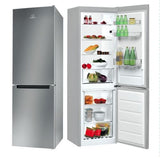 Frigorífico Combinado Indesit LI8 S2E S | 188,9x59,5x65,5 cm | 228 L | E | Prateado