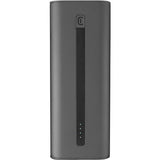 Powerbank Cellularline Thunder 20000mAh USB+USB-C Preto