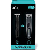 Pack Braun Series 5 BG5360 + XT3110 | Aparador, estilizador e barbeia + Aparador corporal