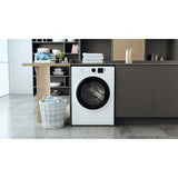 Máquina de Lavar Roupa Hotpoint NS1043CWKEU N | 10 Kg | 1400 RPM | D | Branco