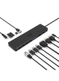 Adaptador HUB Port Designs USB-C Travel Docking Station