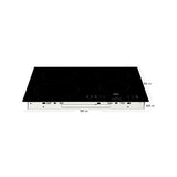 Placa de Indução AEG IKB64301FB | 60 cm | 4 Zonas | Preto