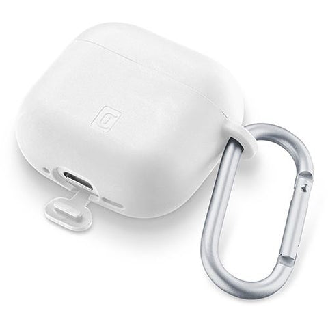 Capa Silicone Cellular Line Bounce para AirPods 4 - Branco