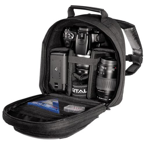 Mochila Câmaras Reflex / CSC Hama Track Pack II 140 Preto / Cinzento