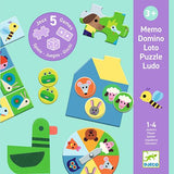 Jogo Na Quinta - 5 Jogos Educativo Clássicos - Djeco