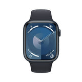 Apple Watch Series 9 GPS 45mm - Alumínio Meia-noite | Bracelete Desportiva Meia-noite - M/L