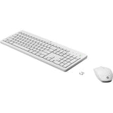 Teclado + Rato Wireless HP 230 - Branco