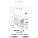 Carregador GaN USB-C Puro MiniPro 45W - Branco